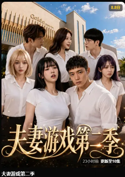 黄果短剧《夫妻游戏第二季》AI魔改完整版 - 5对夫妻庄园做选择 百万奖金试探人性 - 最新集高清无广告免费在线观看
