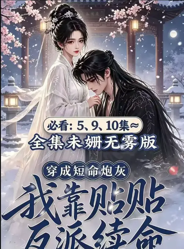 《穿成短命炮灰我靠贴贴反派续命》未删减完整版高清观看 - 古风穿书续命系统炮灰女配剧情 - 4K蓝光典藏版免费在线播放